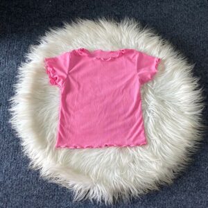 Pink plain Top