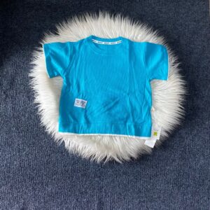 Blue and white Roundneck