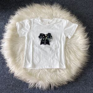 Girl’s White top with bow
