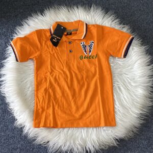 Gucci Polo Orange Shirt