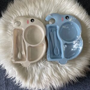 Partition feeding plate