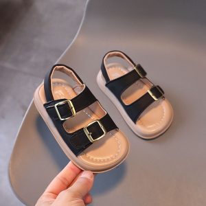 Two color sandals