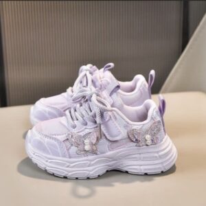 Lilac sneakers