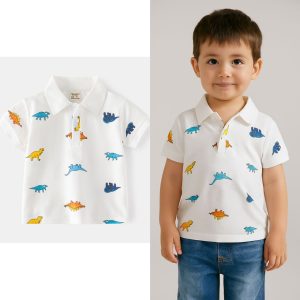 Dinosaur polo shirt