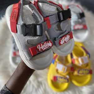 3-color sandals