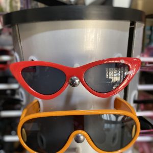 Orange big lens glasses