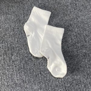 All white socks